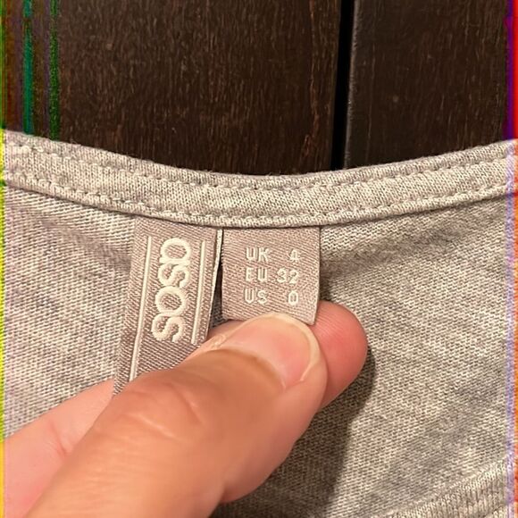 ASOS Gray Knit Dress - Picture 4 of 5